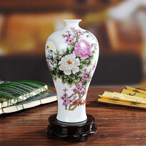 陶瓷花瓶 桃花星